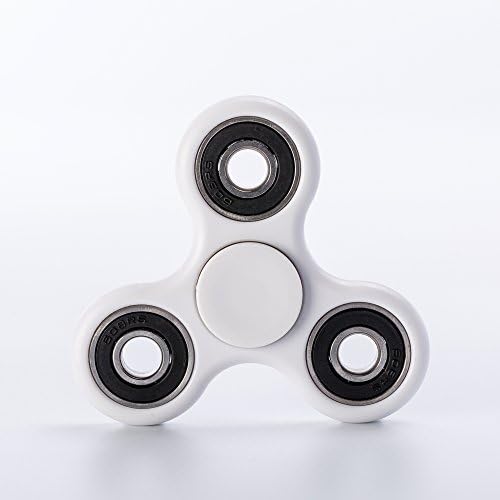 Fidget Spinner Toy Tipfinger Specially Designed for Teenagers and Adults(White)