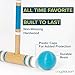 Lawn Croquet Set for Kids & Families - Six Player Croquet Game with 6 Mallets, 6 Balls, 9 Wickets, 2 Stakes & Carry Bag