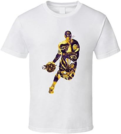 Black Mamba - kobe Custom T Shirt L White