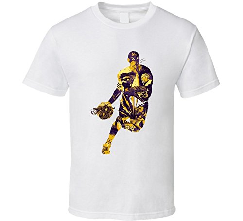 Black Mamba - kobe Custom T Shirt L White