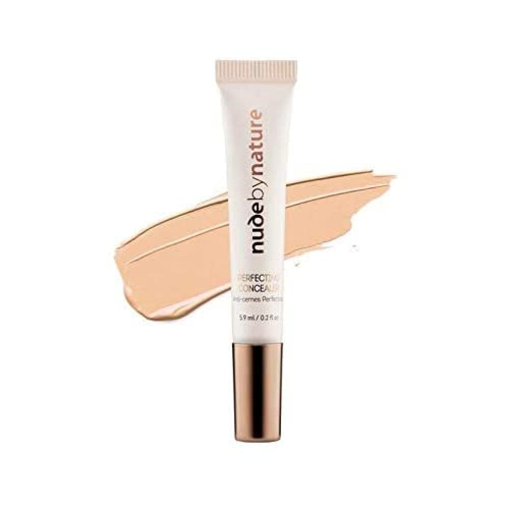 Nude By Nature Perfecting Concealer with moisturising ingredients, 03 Shell Beige