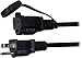 Enbrighten Classic Warm White String Lights, 24ft Black Cord, 12 Shatterproof Acrylic Bulbs, Weatherproof, Outdoor String Lights, 31662