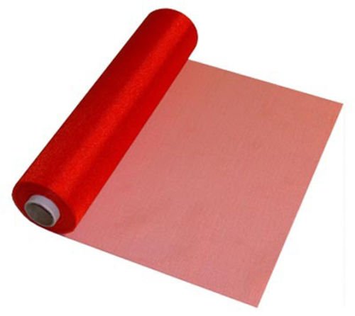 Toyland® 9M x 40cm Roll of Sheer Organza - Christmas Decorations/Wedding Accessories (red) — image 1
