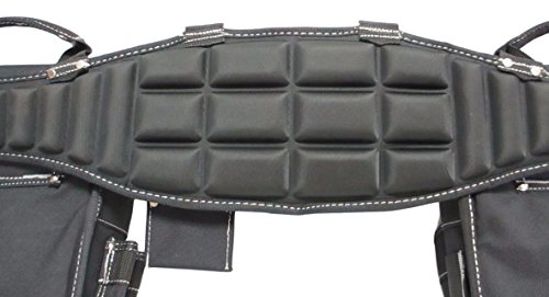 TradeGear MEDIUM 31-35" Electrician’s Belt & Bag Combo – Heavy Duty Electricians Tool Belt Designed for Maximum Comfort & Durability – Ideal for All Electricians Tools – Partnered w/GatorBack - Thumbnail 2