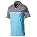 Puma Golf 574552 Men's 2018 Bonded Tech Polo Shirt, Large, Quiet Shade-Blue Ato