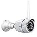 ENKLOV 1080P Outdoor Wireless WiFi IP Security Bullet Camera- IP65 Waterproof Surveillance Camera with Night Vision/Motion Detection