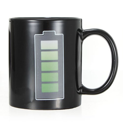 UPC 637077105736, econoLED Battery Color Changing Thermometer Heat Kruzhkus Mug Sensitive Porcelain Tea Coffee Cup