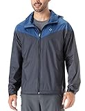 NAVISKIN Men’s Waterproof Rain Jacket Raincoat