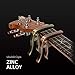 Professional Zinc Alloy Capo for 4-String Ukulele - Soprano & Concert - Lightweight & Rose Gold - Includes 2 Ukulele Picks - BestSounds