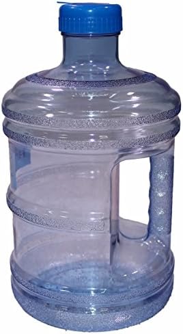 ZForce BPA Free New Plastic Reusable H2O Water Bottle 1 Gallon Drinking Container 128oz, Jug, Juice, Canteen