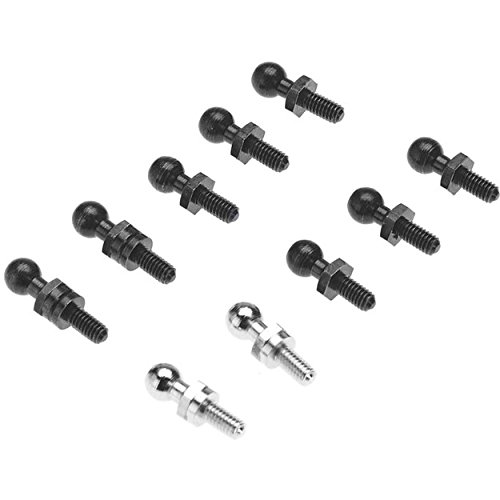 Traxxas Pivot Balls Black (6) Silver (2) Black Long (2) TRA7540X