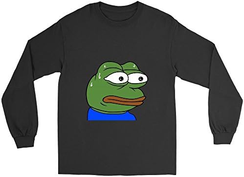 MonkaS Sweating Pepe the Frog Long Sleeve T-shirt Tee Hoodie Tank Top