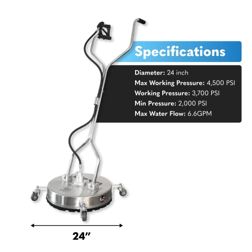 EDOU Direct Pressure Washer Surface Cleaner HighPressure Washer for