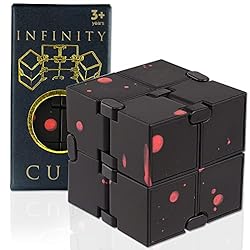 SMALL FISH Fidget Infinity Cube - Built-in Metal