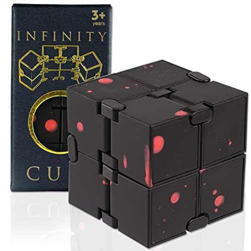 SMALL FISH Fidget Infinity Cube - Built-in Metal