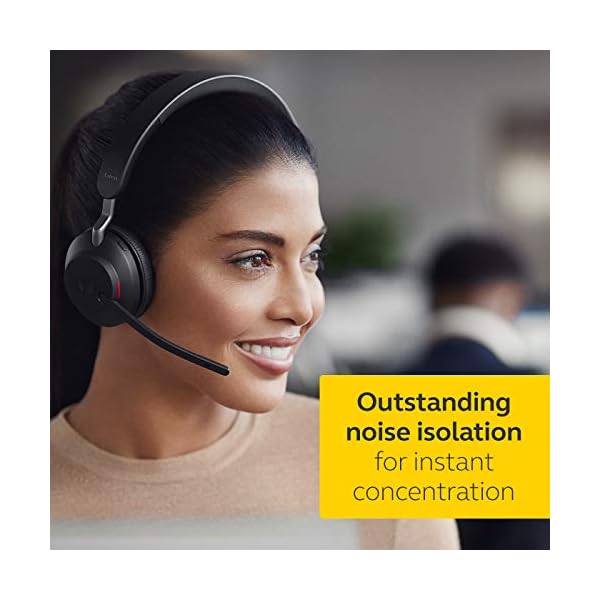 Jabra-Evolve2-65-Wireless-PC-Headset-with-Charging-Stand--Noise-Cancelling-Microsoft-Teams-Certified-Mono-Headphones-With-Long-Lasting-Battery--USB-A-Bluetooth-Adapter--Black Jabra Evolve2 65 Wireless PC Headset with Charging Stand – Noise Cancelling Microsoft Teams Certified Mono Headphones…