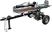 Frictionless World Dirty Hand Tools 100950 Horizontal/Vertical Log Splitter 22 Ton Full-Beam Loncin Engine