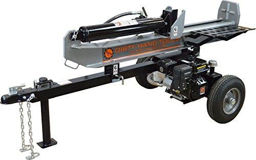 Frictionless World Dirty Hand Tools 100950 Horizontal/Vertical Log Splitter 22 Ton Full-Beam Loncin Engine