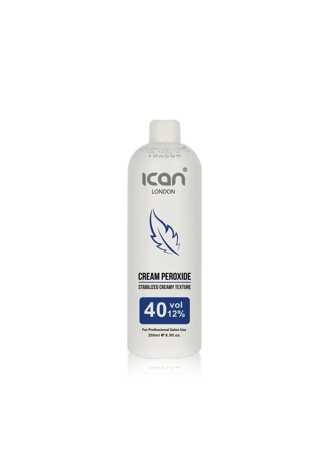 ICAN LONDON PROFESSIONAL CREAM PEROXIDE 40 VOLUME 12% 250 ML