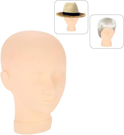Tete De Mannequin Demi Tete En Silicone Souple Pour L Affichage Des Capsules De Perruque Et Details Faciaux 3d Pour La Pratique De L Extension Des Cils Amazon Fr Beaute Et Parfum