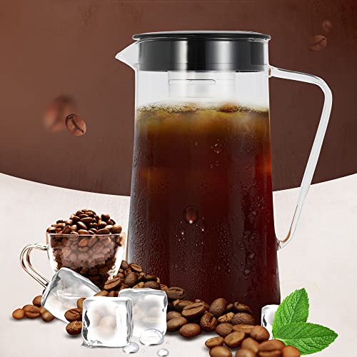 Sunvivi Iced Tea Maker and Iced Coffee Maker, 3in1 Coffee and Tea