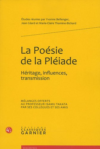 La  poésie de la Pléiade