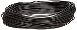 United Scientific WCP22-BK Plastic Insulated Copper Wire, Black, 100ft. Roll