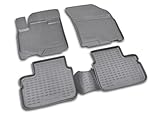 Novline CARSZK00003 Suzuki SX4 Floor Mats - Floor Liners - Four (4) Piece Set - Black