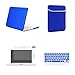TOP CASE - 4 in 1 Essential Bundle Matte Hard Case, Sleeve, Keyboard Cover, Screen Protector Compatible MacBook White 13