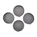 Cake Boss Novelty Bakeware 4-Piece Nonstick Mini Springform Pan Set, Gray