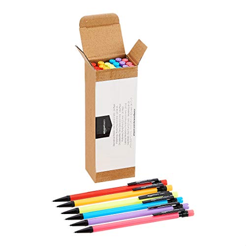 Amazon Basics Mechanical Pencils, Fine Point (0.5 mm) 24Pack