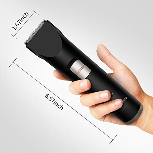 Beard Trimmer Hair Clippers for Men Electric Hair Trimmers Haircut kit Cordless Rechargeable USB Charging Stainless Steel Limit CombBeard Trimmer Hair Clippers for men - Thumbnail 7