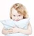 A Little Pillow Company Toddler Pillow (13x18) 100% Produced in The USA, Hypoallergenic, Machine-Washable (White)