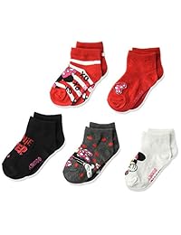 Calcetines de Minnie Mouse de Disney, paquete de 5 unidades