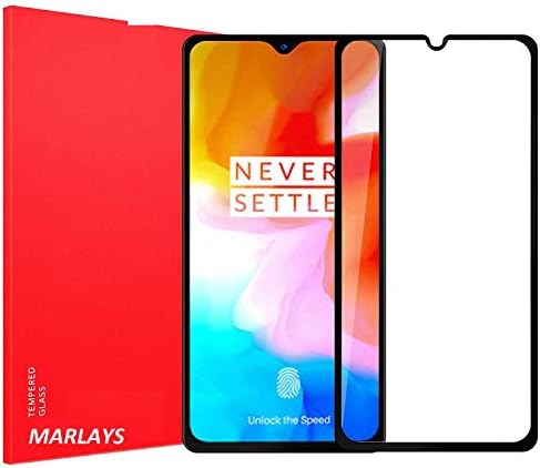 Original OnePlus 6T / One Plus 6T 6D Tempered Glass - MARLAYS Premium Quality 6D Tempered Glass Screen Protector for OnePlus 6T / One Plus 6T.