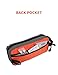 GOX Travel Toiletry Bag,Dopp Kit Case,Ultra-Light Cosmetics Bag Makeup Organizer(Orange)