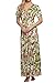 ACEVOG Womens Sexy Ladies Bohemian Floral Deep V Neck Party Dress Maxi Long Evening Dress