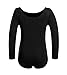 DANSHOW Girls' Team Basic Long Sleeve Leotard for Toddler Gymnastics Dance Ballet