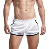 AIMPACT Heren Mesh Running Shorts Split Athletic Gym Shorts met Liner