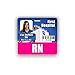 RN Badge Buddy Horizontal w/ Height & Weight Conversion Charts (Pink)