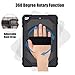 iPad Mini 5 Case, iPad Mini 4 Case with Pen Holder/360 Degree Swivel Stand/Hand Strap& Shoulder Strap, Three Layer Drop Protection Rugged Protective Heavy Duty Tablet Case for iPad Mini 5/4 7.9