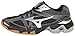 Mizuno Women's Wave Bolt 6 Volleyball Shoes, Black/Silver, 9 B US