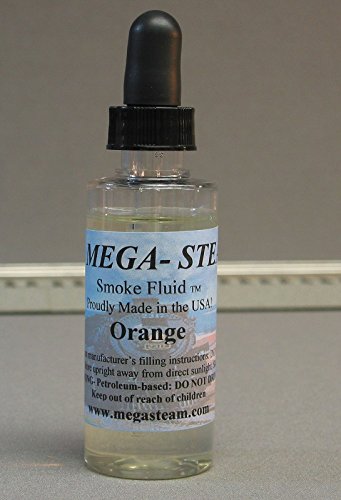 MEGA-STEAM ORANGE SCENTED LIQUID SMOKE FLUID