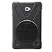 Samsung Galaxy Tab A 10.1 Case, Heavy Duty Rugged Full-Body Hybrid Shockproof Drop Protection Cover with Kickstand and Hand Strap for for Galaxy Tab A 10.1 Inch Tablet SM-T580/T585 (Black)