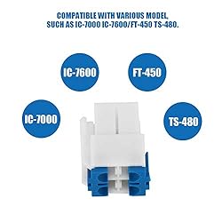 4 Pin Radio Power Cable Cord Connector for IC-7000