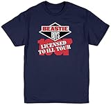 Old Glory Beastie Boys Men's Licensed To Ill T-shirt X-Large Navy