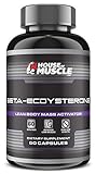 Beta-Ecdysterone - Lean Body Mass Activator Supplement - 60 Capsules (standardized for 99%)