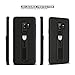 Samsung Galaxy S9+ Plus Cell Phone Case - Shockproof - Hidden TPU Kickstand - (Black)