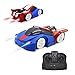 QUN FENG Remote Control Car RC Cars Dual Mode 360°Rotating Wall Climbing Toys for Boys Gift (Blue)