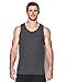 Under Armour Men's Charged Cotton Tank, Carbon Heather (090), XX-Large